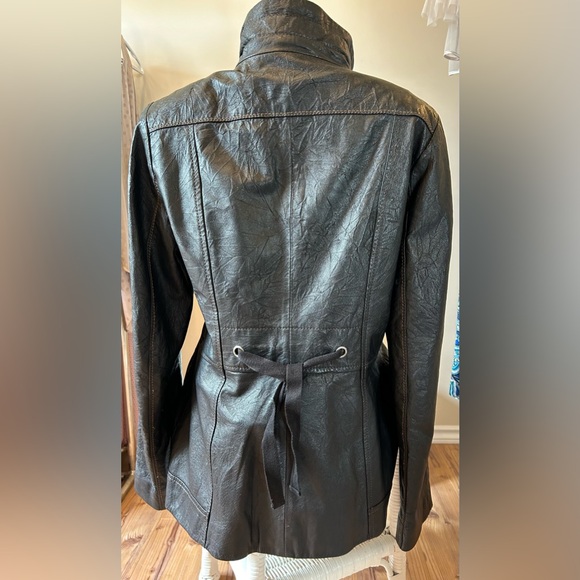 Daniel soft black leather jacket - Picture 3 of 7